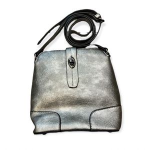 Metallic Crossbody bag unbranded